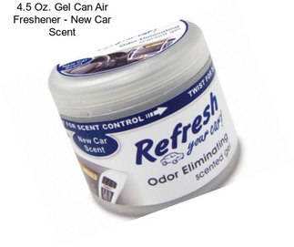 4.5 Oz. Gel Can Air Freshener - New Car Scent