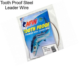 Tooth Proof Steel Leader Wire