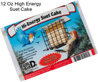 12 Oz High Energy Suet Cake