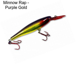 Minnow Rap - Purple Gold