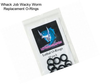 Whack Job Wacky Worm Replacement O-Rings