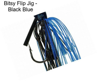 Bitsy Flip Jig - Black Blue