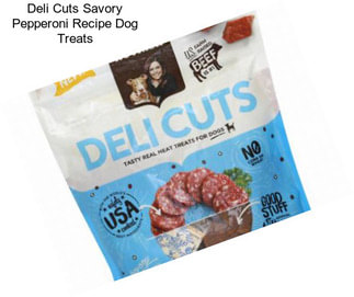 Deli Cuts Savory Pepperoni Recipe Dog Treats