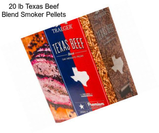 20 lb Texas Beef Blend Smoker Pellets