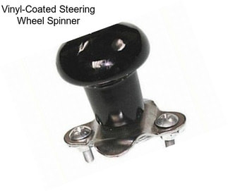 Vinyl-Coated Steering Wheel Spinner