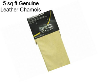 5 sq ft Genuine Leather Chamois