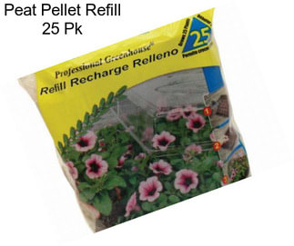 Peat Pellet Refill 25 Pk