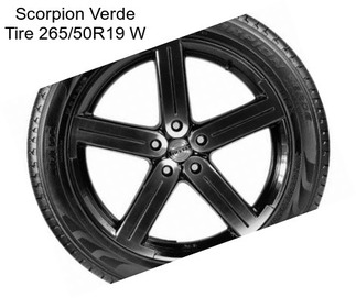 Scorpion Verde Tire 265/50R19 W