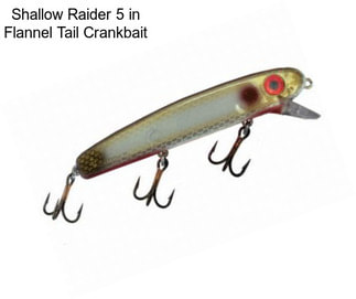 Shallow Raider 5 in Flannel Tail Crankbait