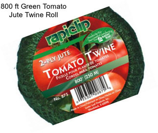 800 ft Green Tomato Jute Twine Roll