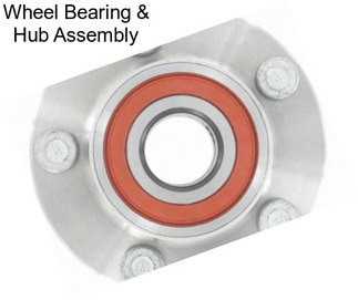 Wheel Bearing & Hub Assembly