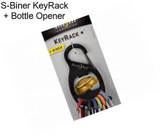 S-Biner KeyRack + Bottle Opener