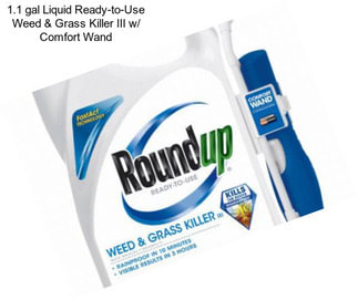 1.1 gal Liquid Ready-to-Use Weed & Grass Killer III w/ Comfort Wand