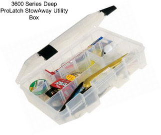 3600 Series Deep ProLatch StowAway Utility Box