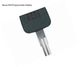 Nissan R/W Programmable ChipKey