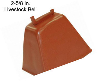 2-5/8 In. Livestock Bell