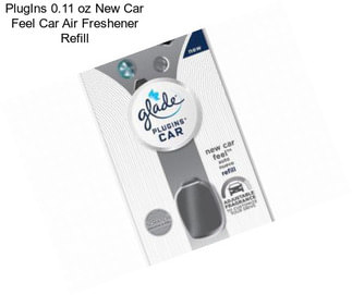 PlugIns 0.11 oz New Car Feel Car Air Freshener Refill