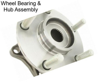 Wheel Bearing & Hub Assembly