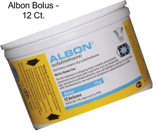 Albon Bolus - 12 Ct.