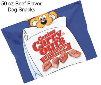 50 oz Beef Flavor Dog Snacks