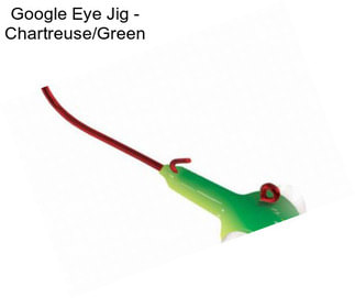 Google Eye Jig - Chartreuse/Green