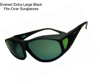 Everest Extra Large Black Fits-Over Sunglasses