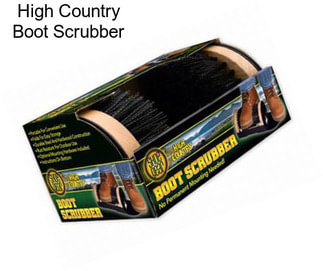 High Country Boot Scrubber