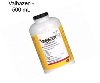 Valbazen - 500 mL