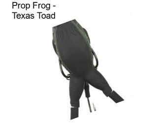 Prop Frog - Texas Toad