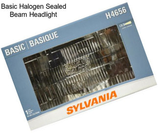 Basic Halogen Sealed Beam Headlight