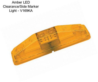 Amber LED Clearance/Side Marker Light - V169KA