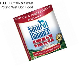 L.I.D. Buffalo & Sweet Potato Wet Dog Food