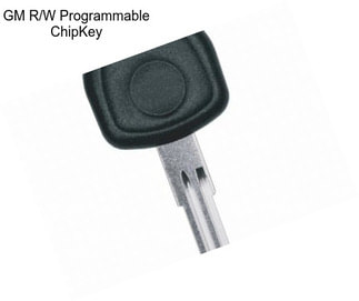 GM R/W Programmable ChipKey