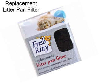 Replacement Litter Pan Filter