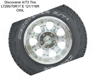 Discoverer A/T3 Tire LT295/70R17 E 121/118R OWL