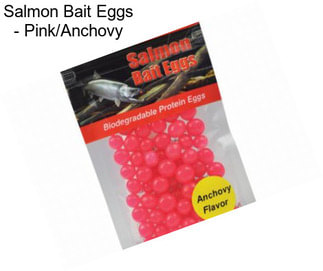 Salmon Bait Eggs - Pink/Anchovy