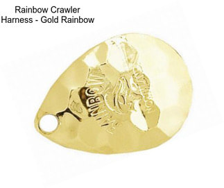 Rainbow Crawler Harness - Gold Rainbow