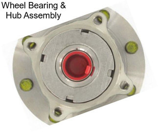 Wheel Bearing & Hub Assembly