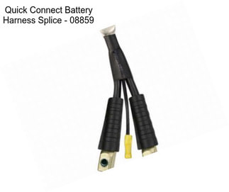 Quick Connect Battery Harness Splice - 08859