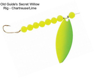 Old Guide\'s Secret Willow Rig - Chartreuse/Lime