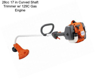 28cc 17 in Curved Shaft Trimmer w/ 129C Gas Engine