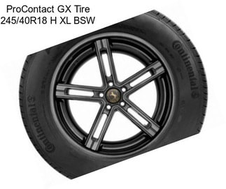 ProContact GX Tire 245/40R18 H XL BSW