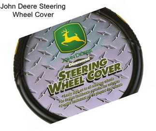 John Deere Steering Wheel Cover