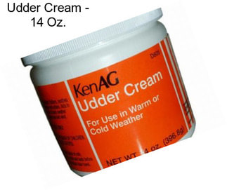 Udder Cream - 14 Oz.
