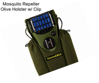 Mosquito Repeller Olive Holster w/ Clip