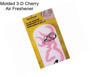 Molded 3-D Cherry Air Freshener
