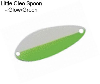 Little Cleo Spoon - Glow/Green