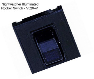 Nightwatcher Illuminated Rocker Switch - V520-41