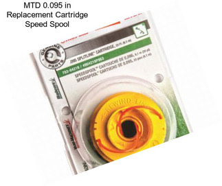 MTD 0.095 in Replacement Cartridge Speed Spool