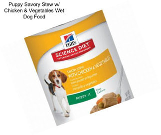 Puppy Savory Stew w/ Chicken & Vegetables Wet Dog Food